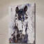 « mustang cheval », reproduction d’art sur toile tendue-1003600587
