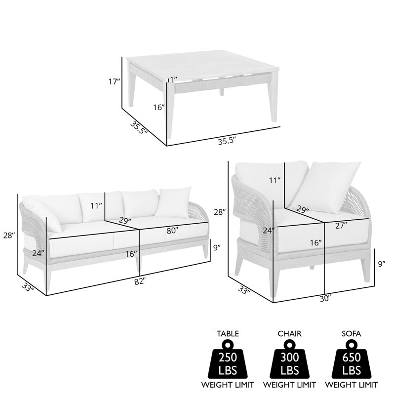 Hareton 5 Piece Deep Seating Group with Cushions