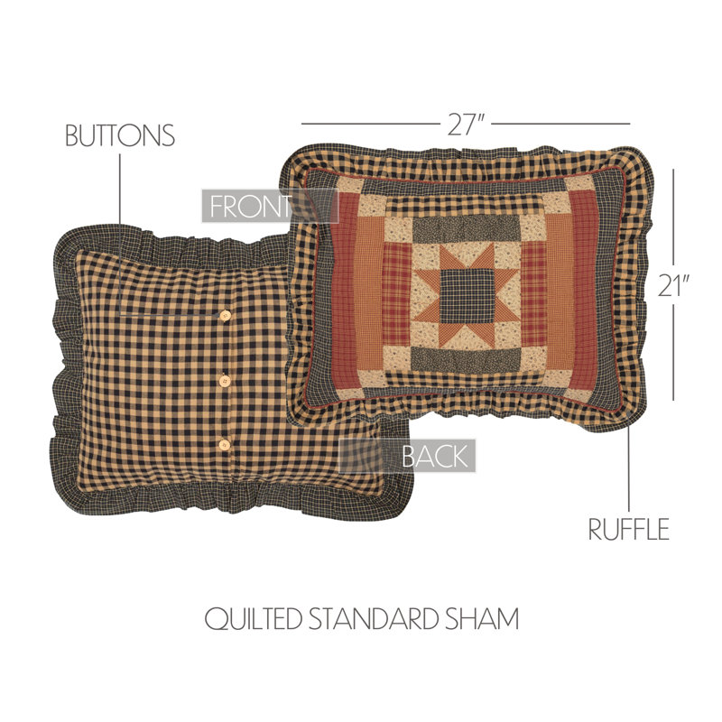 Maisie Plaid Sham Set, Standard