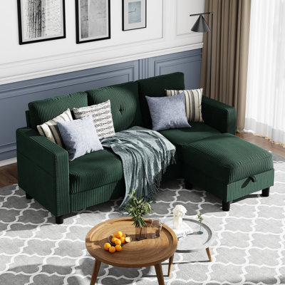 Degnan 76.4'' Upholstered Sofa Chaise