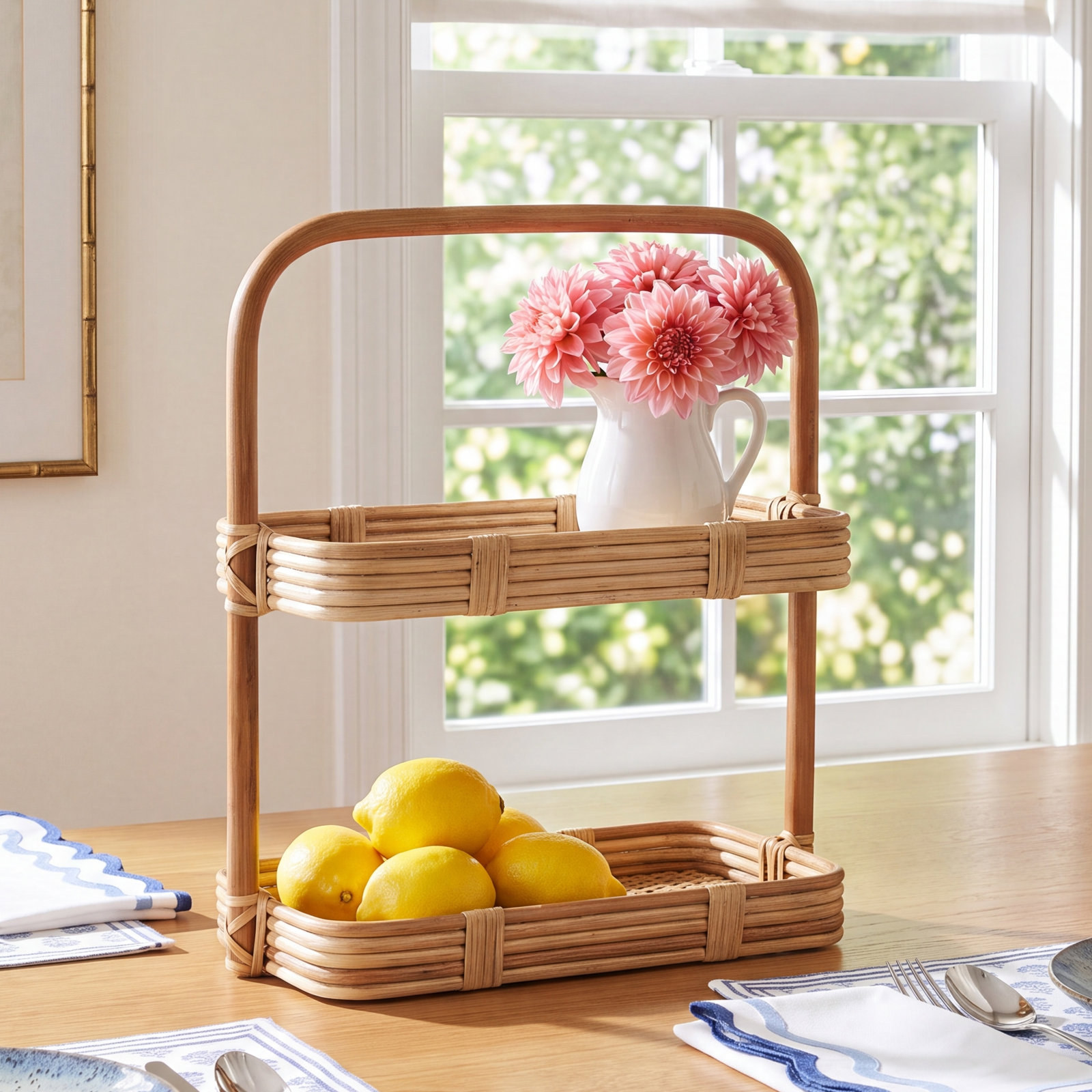 Tropique Rattan Tray