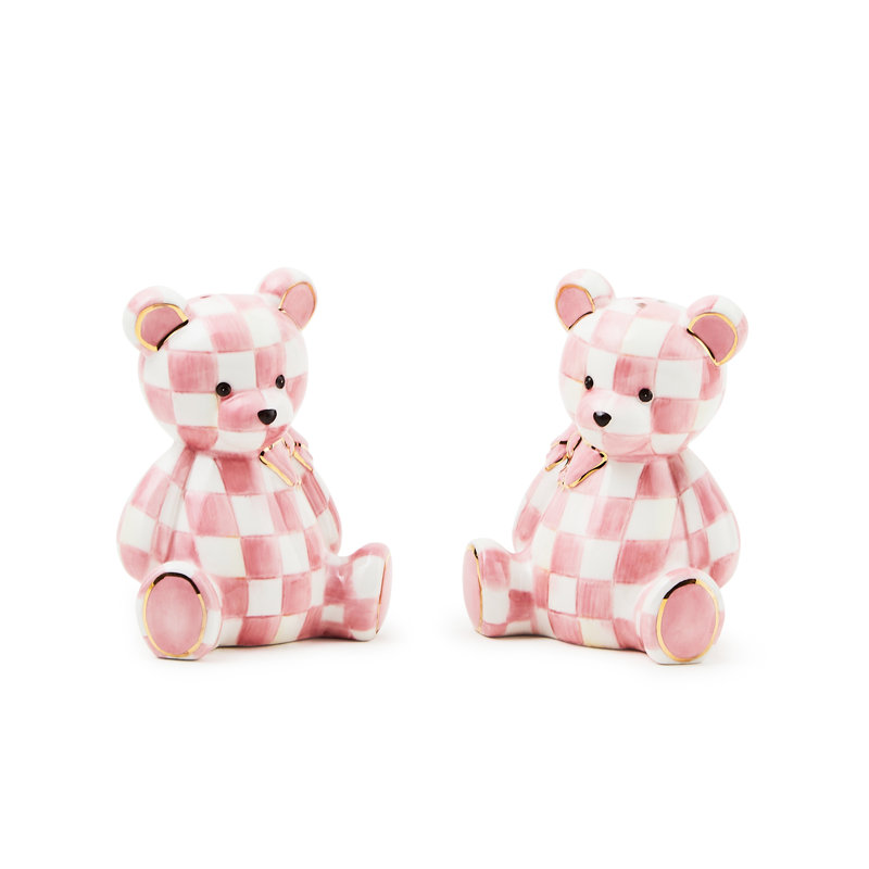 Rosy Bear Salt & Pepper Set