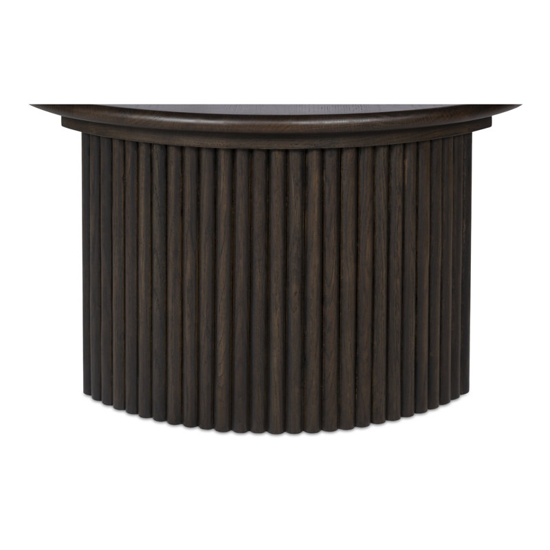 Penny Small Coffee Table Dark Brown, 15.75" H x 39" L x 39" W, Espresso
