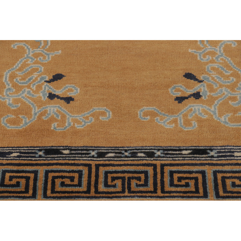 Art Deco Handmade Wool Area Rug