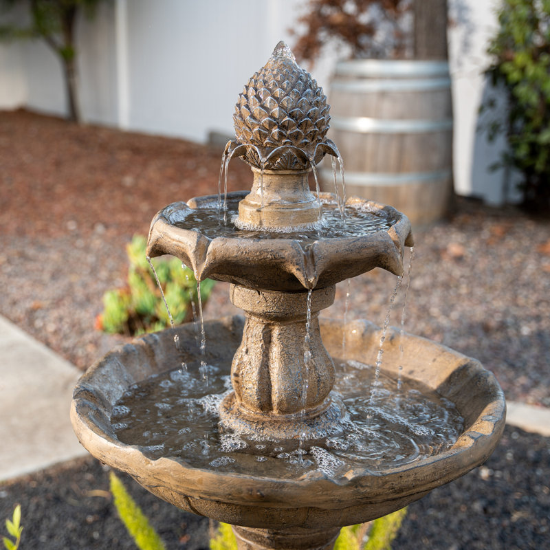 Outdoor Fountain, Brown