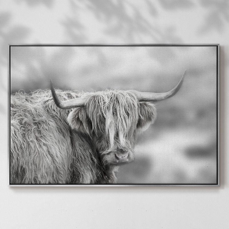 Île de Skye itinérante, reproduction sur toile, H 25 po x l 37 po x P 2 po, Argent