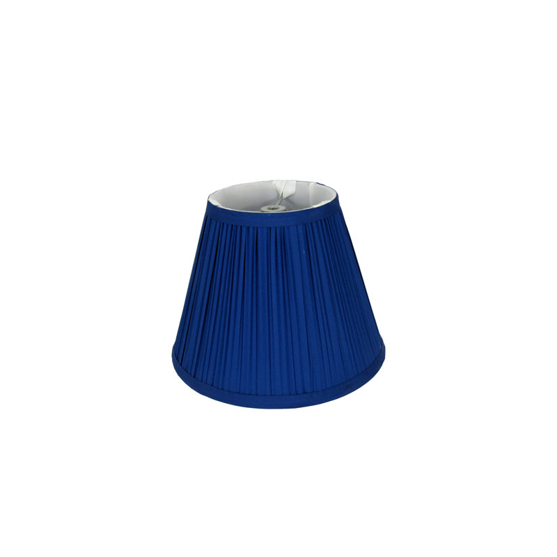 9" Navy Blue Pleated Lampshade