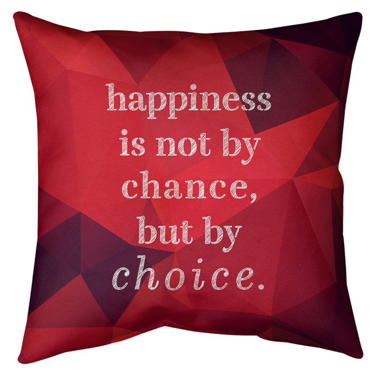 Coussin de sol, 28 po x 28 po, Orange / mauve