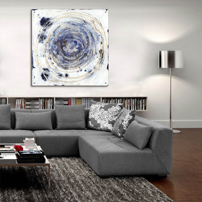 «Whorl 2» par Alicia Ludwig, art mural en verre acrylique