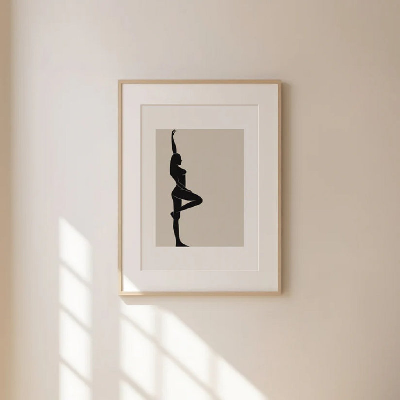 Abstract Figure Print 1, 40cm H x 30cm W