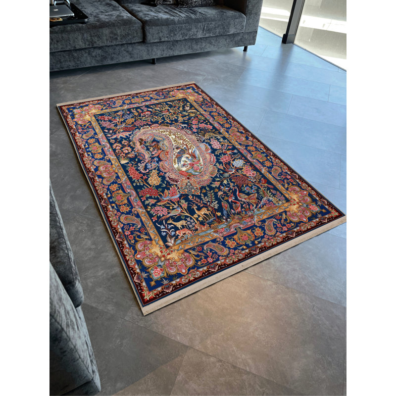Tapis rectangulaire Yaneth, Tapis de couloir 3 pi 4 po x 9 pi 11 po