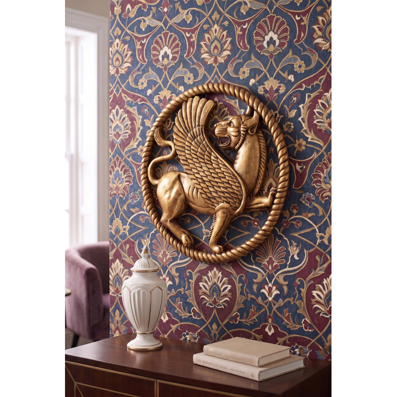 Persian Griffin Wall Sculpture