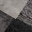 Gray Geometric Blocks Runner Rug