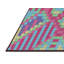 Tapis motif rose/vert/bleu Devereau-109120369