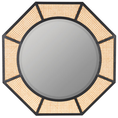 Nicki Cane Beveled Mirror
