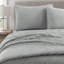 Ensemble de courtepointe en microfibre diamant réversible - Basics by Wayfair ™-402216014-402215986