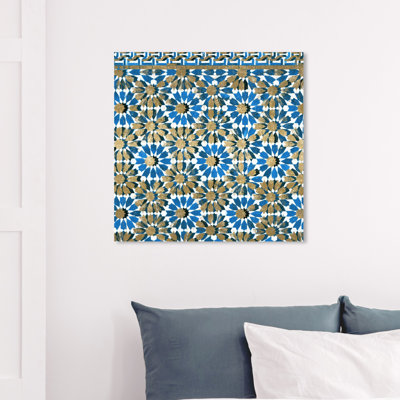 « vacances en grèce », impression sur toile