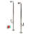 Kingston Brass Concord Freestanding Tub Supply Line-50890471
