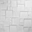 Panneau mural blanc 19,625 "H x 19,625"
