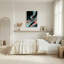 Ensemble de 1 tableau abstrait sur toile « Vagues »-129028059-129028055