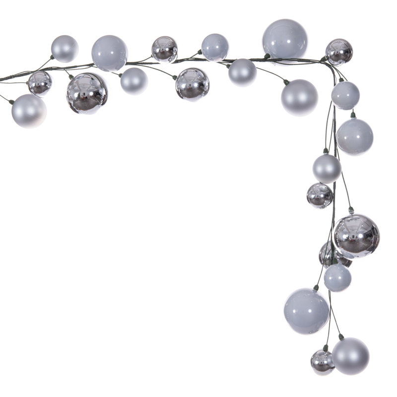 Guirlande 10 '., Argent argent