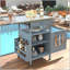 Chariot pour barbecue polyvalent avec matériaux de qualité supérieure et multiples fonctionnalités-1393121218