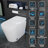 1.28GPF Tankless Smart Toilet With Self-Clean Bidet Sprayer, Heat Seat, Warm Wash/Dryer, Soft Closing, Remote Control