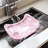 Adjustable High Chair Pink 0 - 6 Years, With Reinforced Steel Frame, Tip Base, Detachable Dual Layer Tray, 5 Height Settings, And Ergonomic Design For Bedroom Dining-920331367