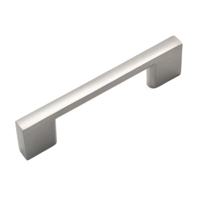 Heritage Designs Mod Handle Pull - 3" Center to Center Cabinet Pull Satin Nickel - Contemporary Hardware for Drawers & Cabinets