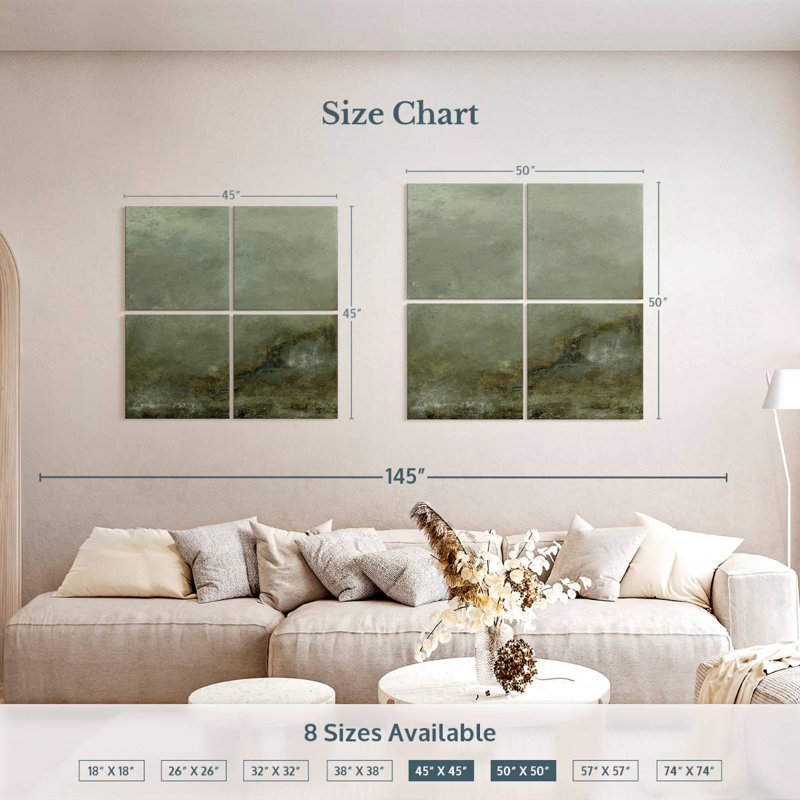 Avery Realm I, 50" H x 50" W