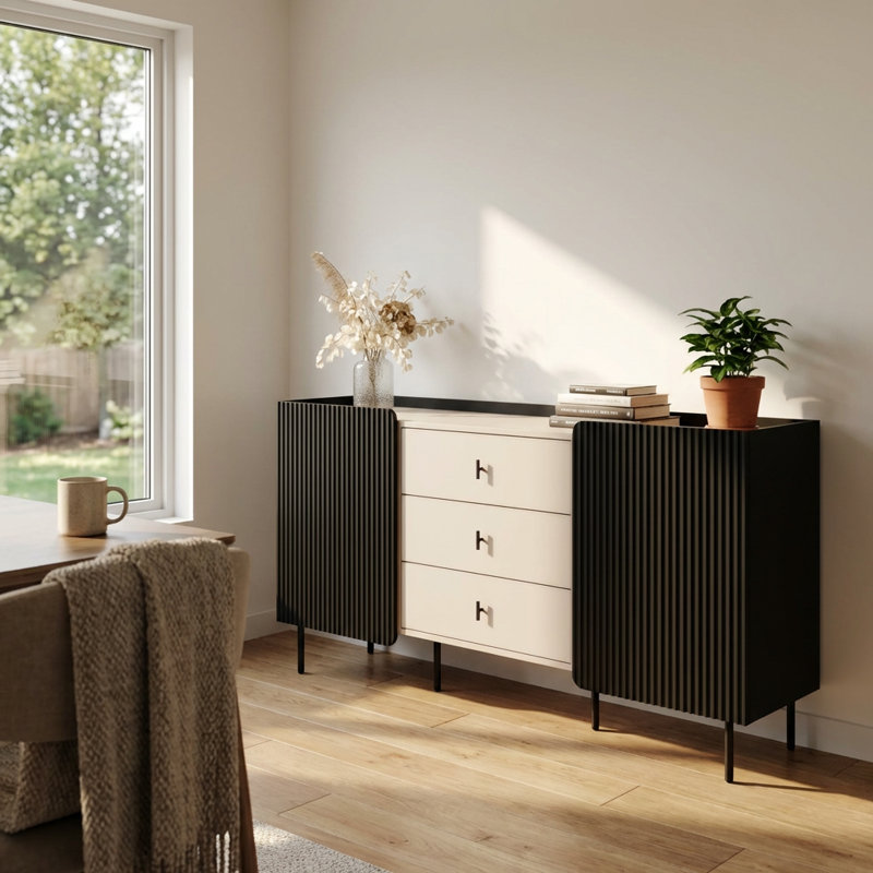 Dalia 63" Sideboard with Matte Finish