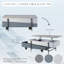 Table basse avec plateau relevable