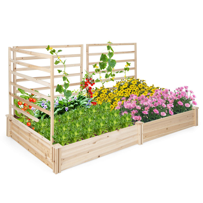 Lit de jardin surélevé en bois Winon