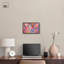 Art mural floral kaléidoscope de couleurs sur toile par Art Remedy-113282931-113282963