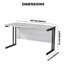 Alye Piece Computer Desk Office Set-2025097217