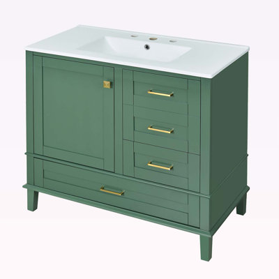 36" Bathroom Vanity with Sink