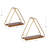 2 Piece Triangle Accent Shelf-1070124808