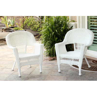 Lefkowitz Wicker Outdoor Lounge Chair