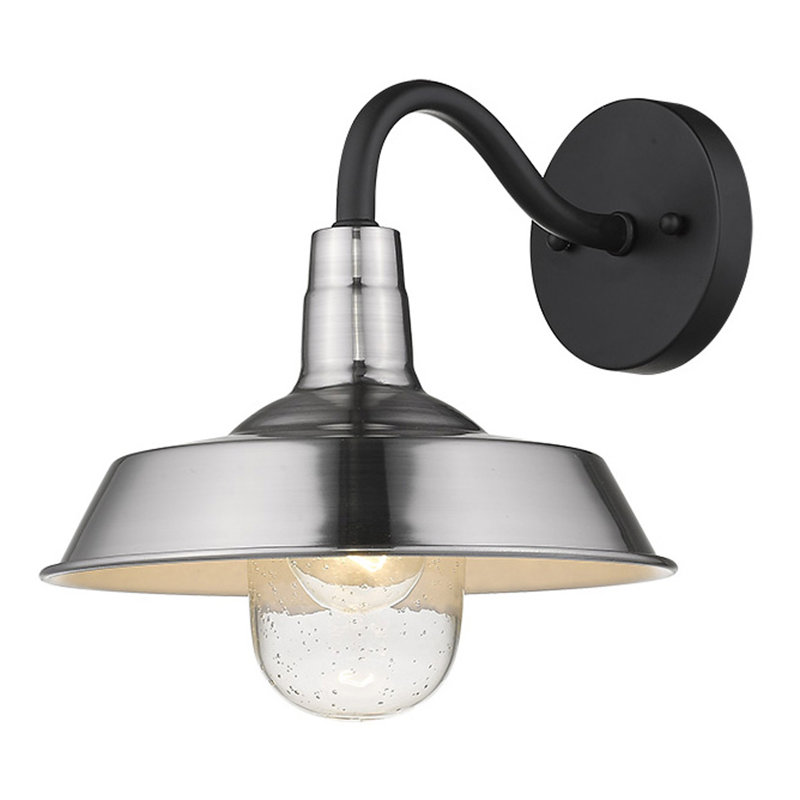 Sussman Wall Light, Satin Nickel