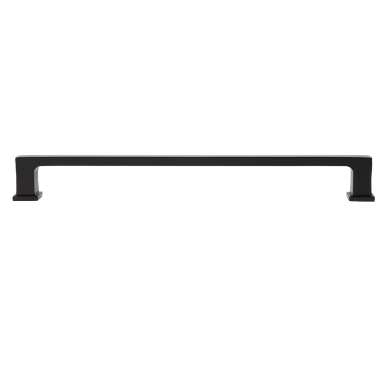 Poignée barre 8 po Chelsey, Noir mat, 8"