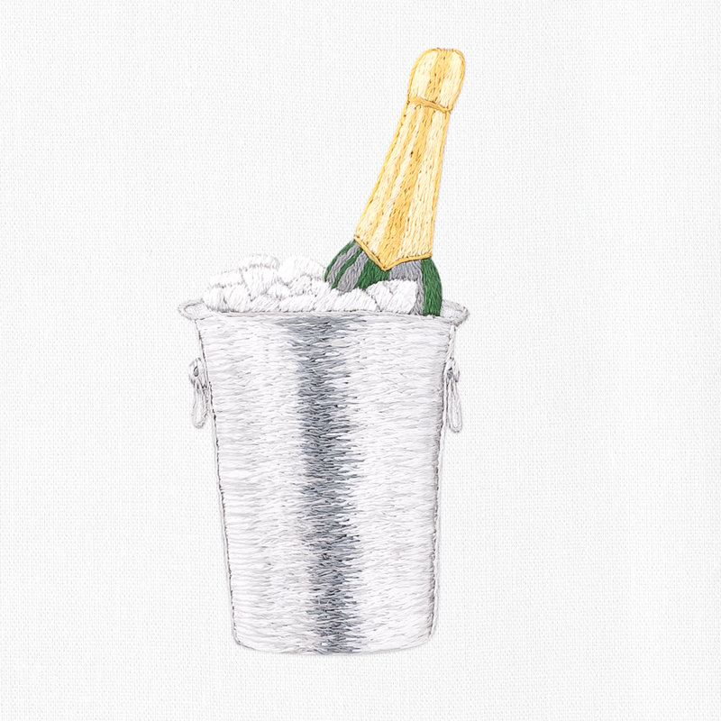 Champagne On Ice Towel