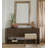 Gaborone Rectangle Leather Mirror