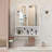 Double-Arched Mirror Cabinet Medicine Cabinet
