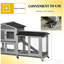 Cage mobile pour animaux, clapier en bois-182198992