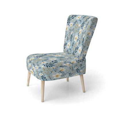 Chaise d'appoint rembourrée Blue Essence