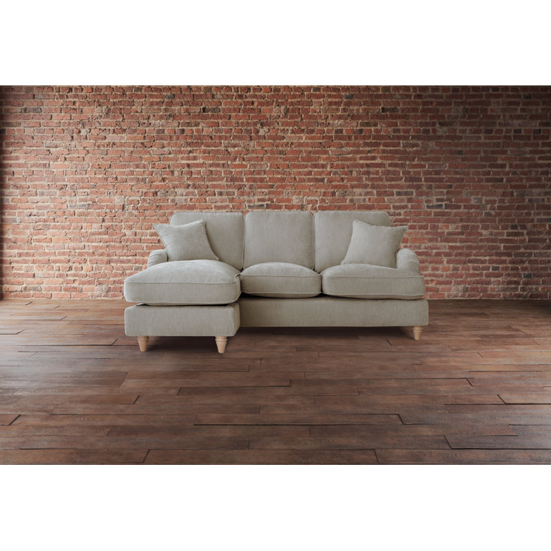 Galilee Left hand Facing Chaise Sofa, Manhattan Ice