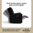 Amalfi Swivel Power Reclining Rocking Chair Glider with Dual USB Charging -112964287