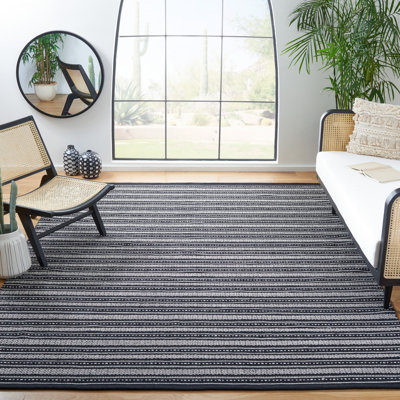 Spenser Flat Weave Cotton Striped Rug