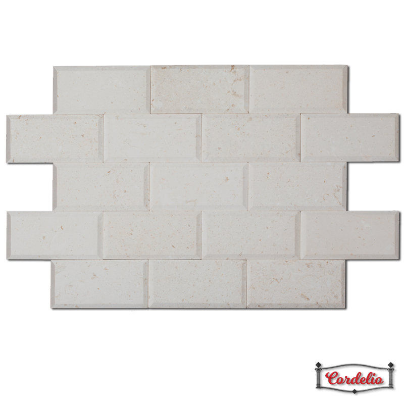 3x6 LIMESTONE TILES HONED & DEEP