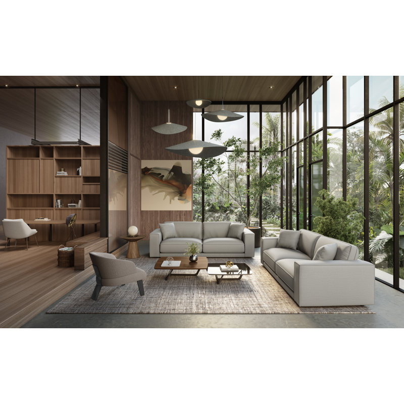 Elmore Sofa In Nomad Snow Fabric, Cream